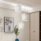 Load image into Gallery viewer, Modern Nordic Pendant Lights Fixtures Iron Hollow Out Chandelier