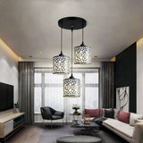 Load image into Gallery viewer, Modern Nordic Pendant Lights Fixtures Iron Hollow Out Chandelier