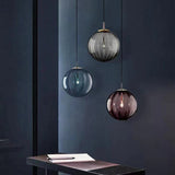 Load image into Gallery viewer, Clear Glass Ball Pendant Lamp Hanging Lamp