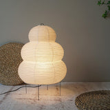 Load image into Gallery viewer, Japanese Simple Rice Paper Desktop Decorative Table Lamp