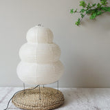 Load image into Gallery viewer, Japanese Simple Rice Paper Desktop Decorative Table Lamp