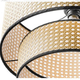 Load image into Gallery viewer, Design Handmade Rattan Hanging Light Pendant Lamp Shade