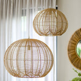 Load image into Gallery viewer, Japanese Rattan Chandelier Light Woven Pendant Light Shade