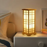 Load image into Gallery viewer, Desk Lamp Wood Tatami Table Lamp For Bedroom