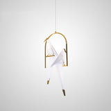 Load image into Gallery viewer, Nordic Creative Paper Cranes Ceiling Light Origami Bird Pendant Lamps