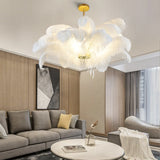 Load image into Gallery viewer, Modern Feather Home Chandelier Nordic Craft Pendant Lighting