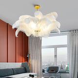 Load image into Gallery viewer, Modern Feather Home Chandelier Nordic Craft Pendant Lighting