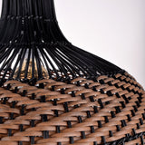 Load image into Gallery viewer, Minimalism Rattan Ceiling Light Fixture Woven Pendant Lampshade