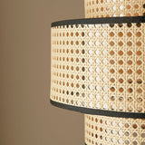 Load image into Gallery viewer, Creative Rattan Weaving Lamps Hanging Lampshade