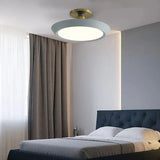 Load image into Gallery viewer, Creative Colored Metal Ring Flush Mount Ceiling Light