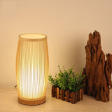 Load image into Gallery viewer, Creative Bamboo Desk Light Beside Table Lampshade