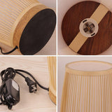 Load image into Gallery viewer, Creative Bamboo Desk Light Beside Table Lampshade