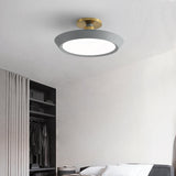 Load image into Gallery viewer, Creative Colored Metal Ring Flush Mount Ceiling Light