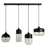 Load image into Gallery viewer, Industrial Lighting Kitchen Rustic Glass Pendant Light