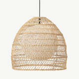 Load image into Gallery viewer, Simple Basket Rattan Wicker Pendant Light Lampshade