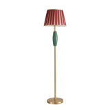 Load image into Gallery viewer, Brass Table Lamp Ceramic Desk Lampshade Retro Floor Lamp